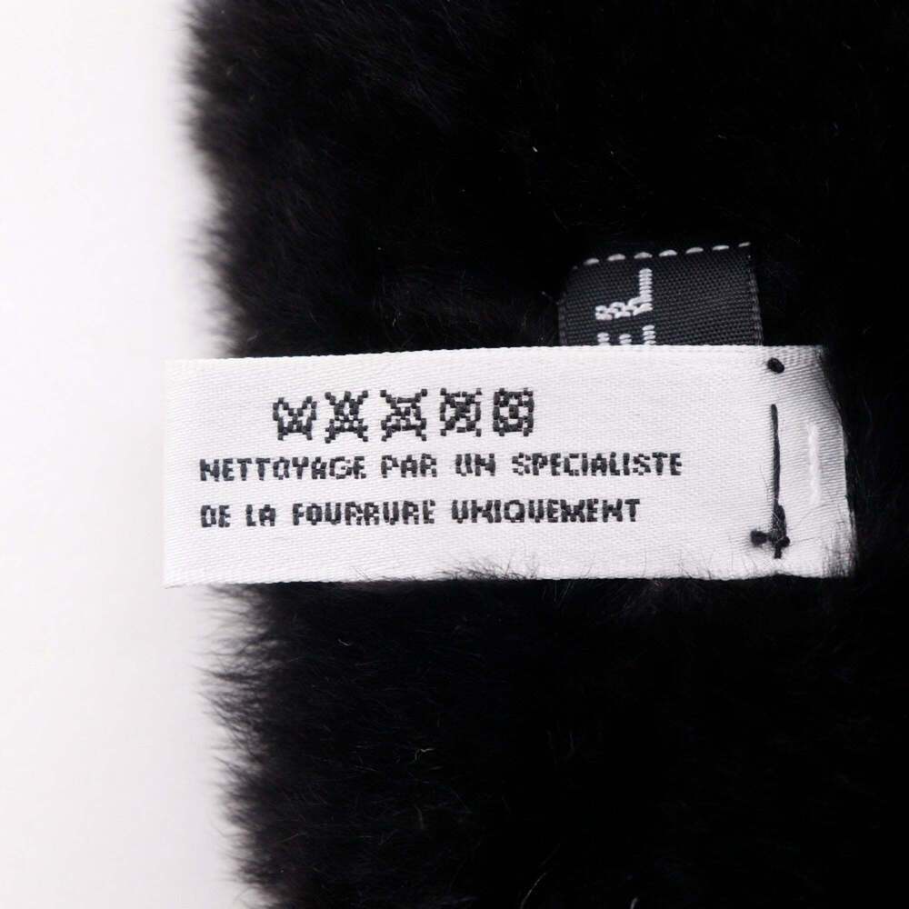 CHANEL Authentic Black Logo Charm Bracelet - Picture 6 of 6